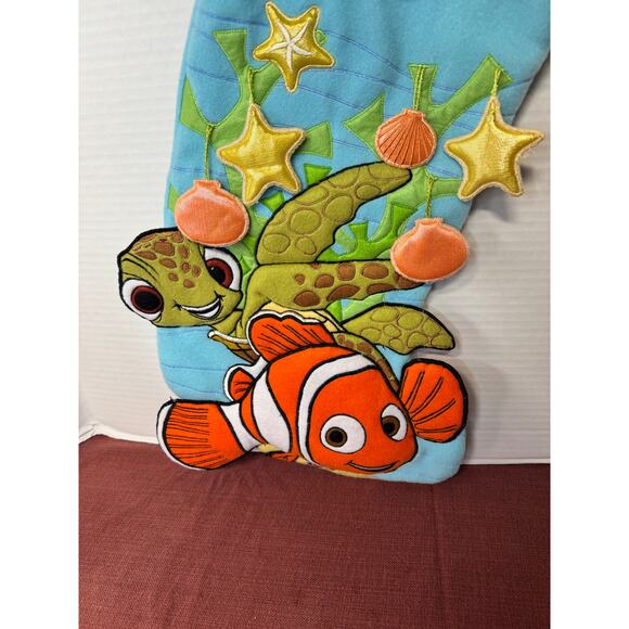 New Rare Disney Parks Pixar Finding Nemo 3D Christmas Stocking Disneyland - Picture 4 of 8